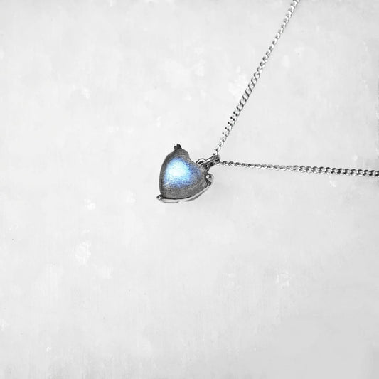 Moonlight Heart Necklace