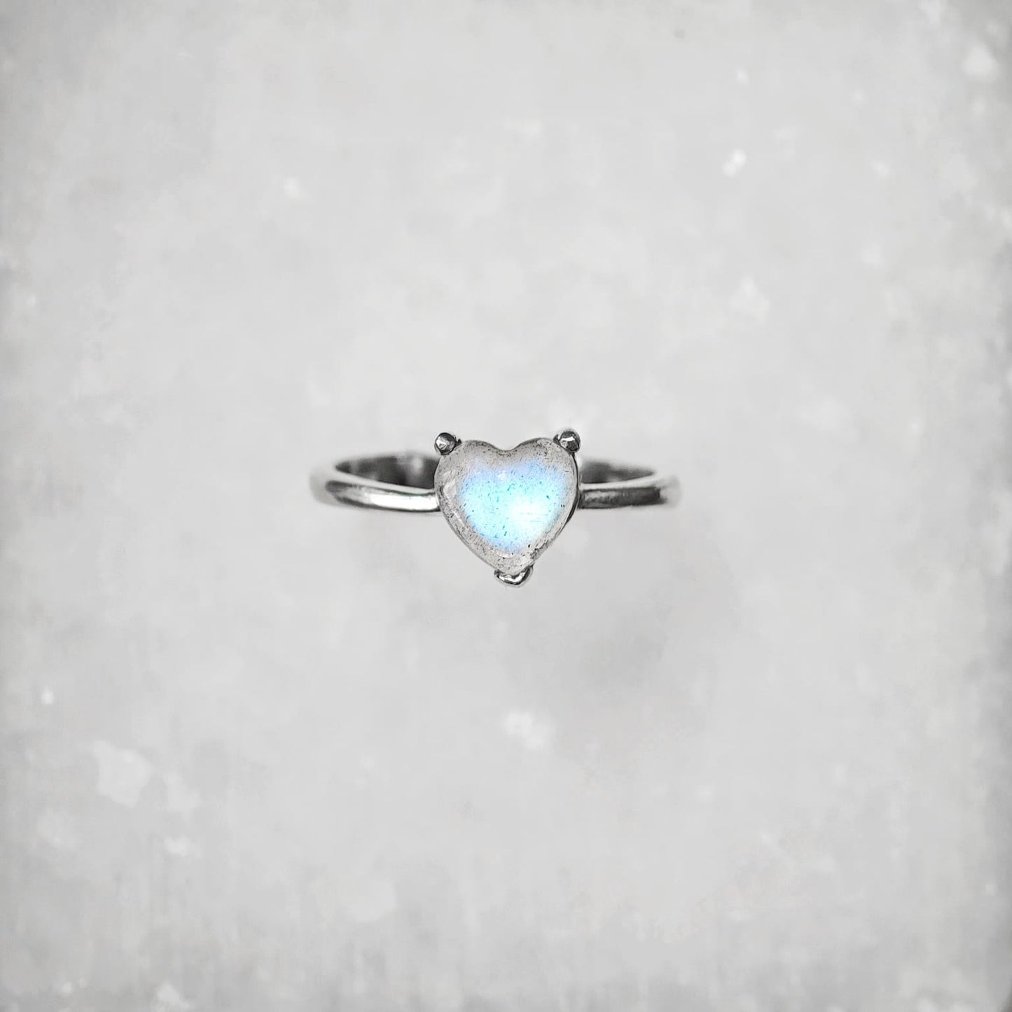 Moonlight Heart Ring